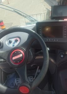 Manitou steering wheel